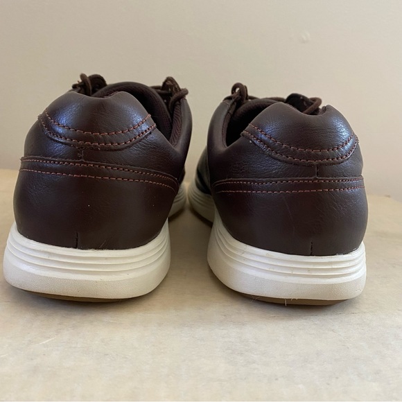 Cole Haan Men's Grand Tour Sport Oxford Sneakers Leather Size 8M Chestnut - Picture 2 of 9